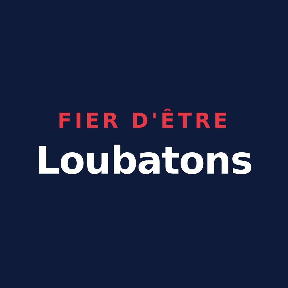 T-shirt « Fier d'être Loubatons » — design pour Taillecavat
