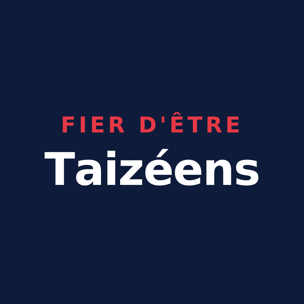 T-shirt « Fier d'être Taizéens » — design pour Taizé-Aizie