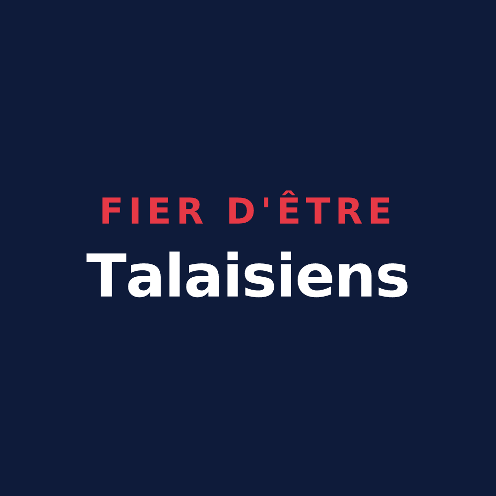 T-shirt « Fier d'être Talaisiens » — design pour Talais