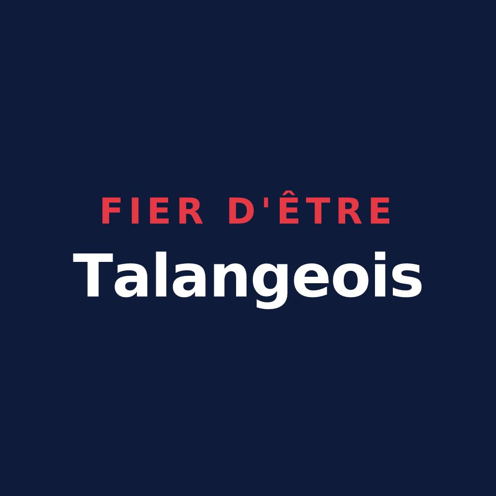 T-shirt « Fier d'être Talangeois » — design pour Talange