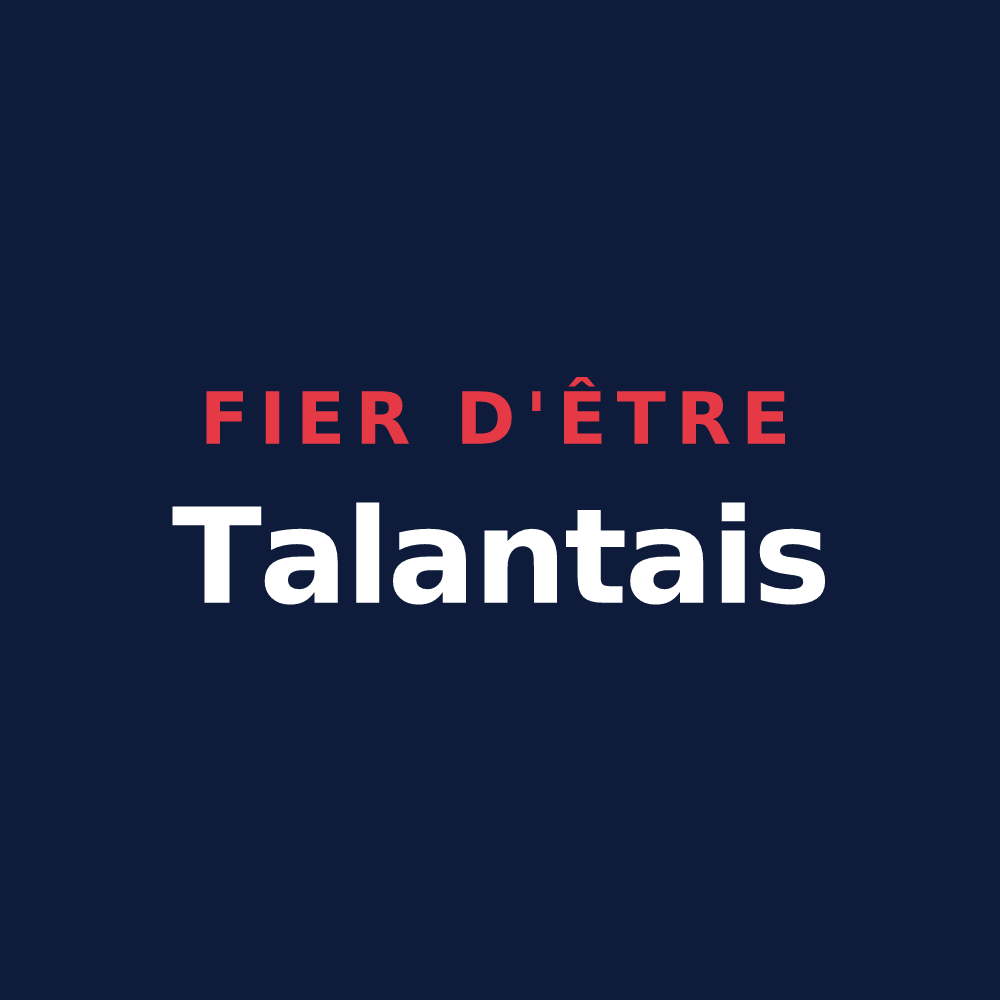 T-shirt « Fier d'être Talantais » — design pour Talant