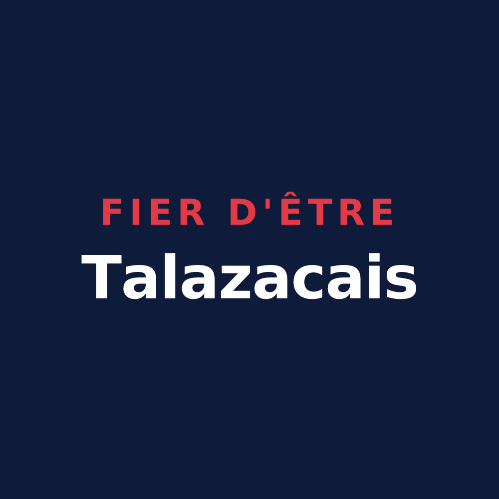 T-shirt « Fier d'être Talazacais » — design pour Talazac