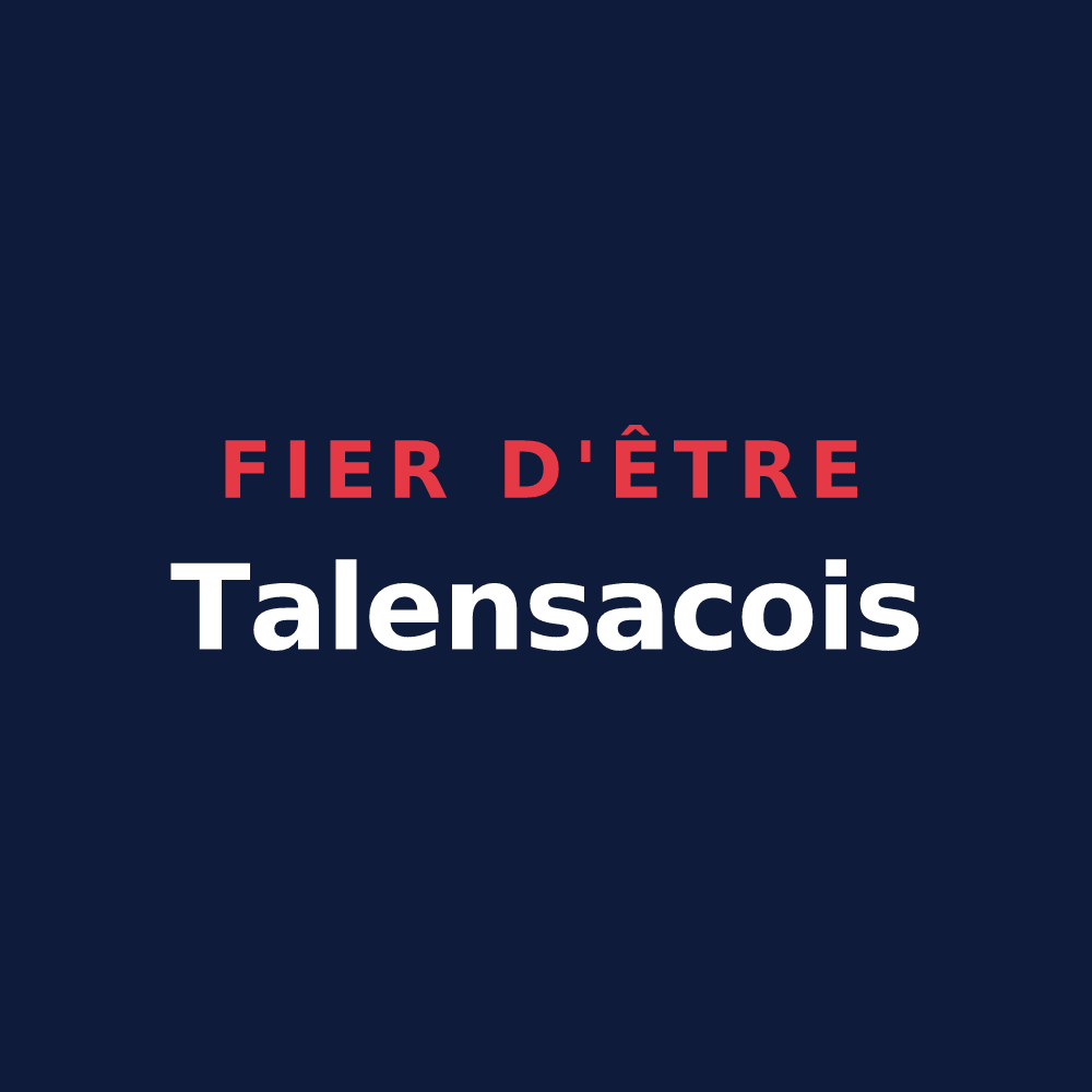 T-shirt « Fier d'être Talensacois » — design pour Talensac