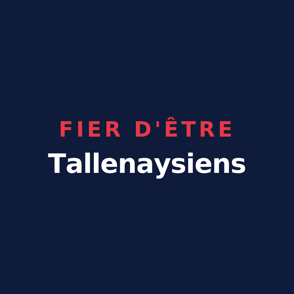 T-shirt « Fier d'être Tallenaysiens » — design pour Tallenay