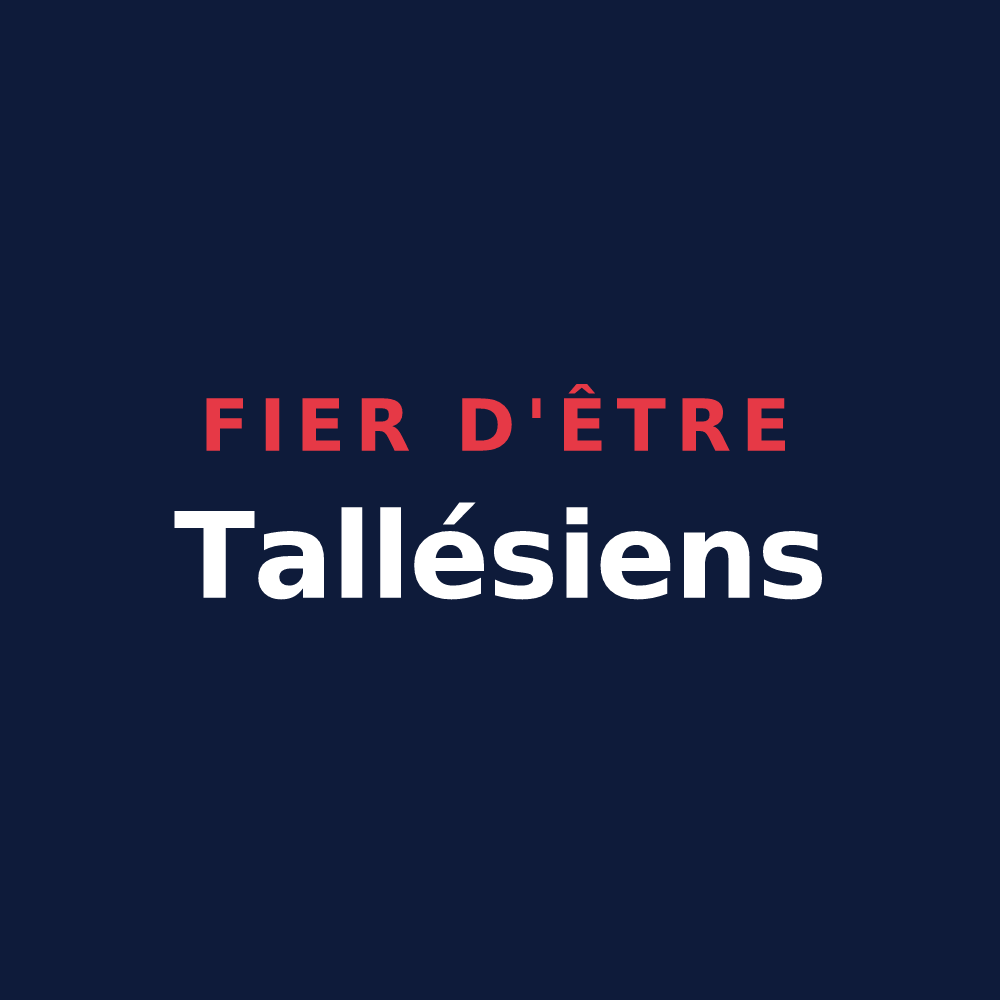 T-shirt « Fier d'être Tallésiens » — design pour Taller