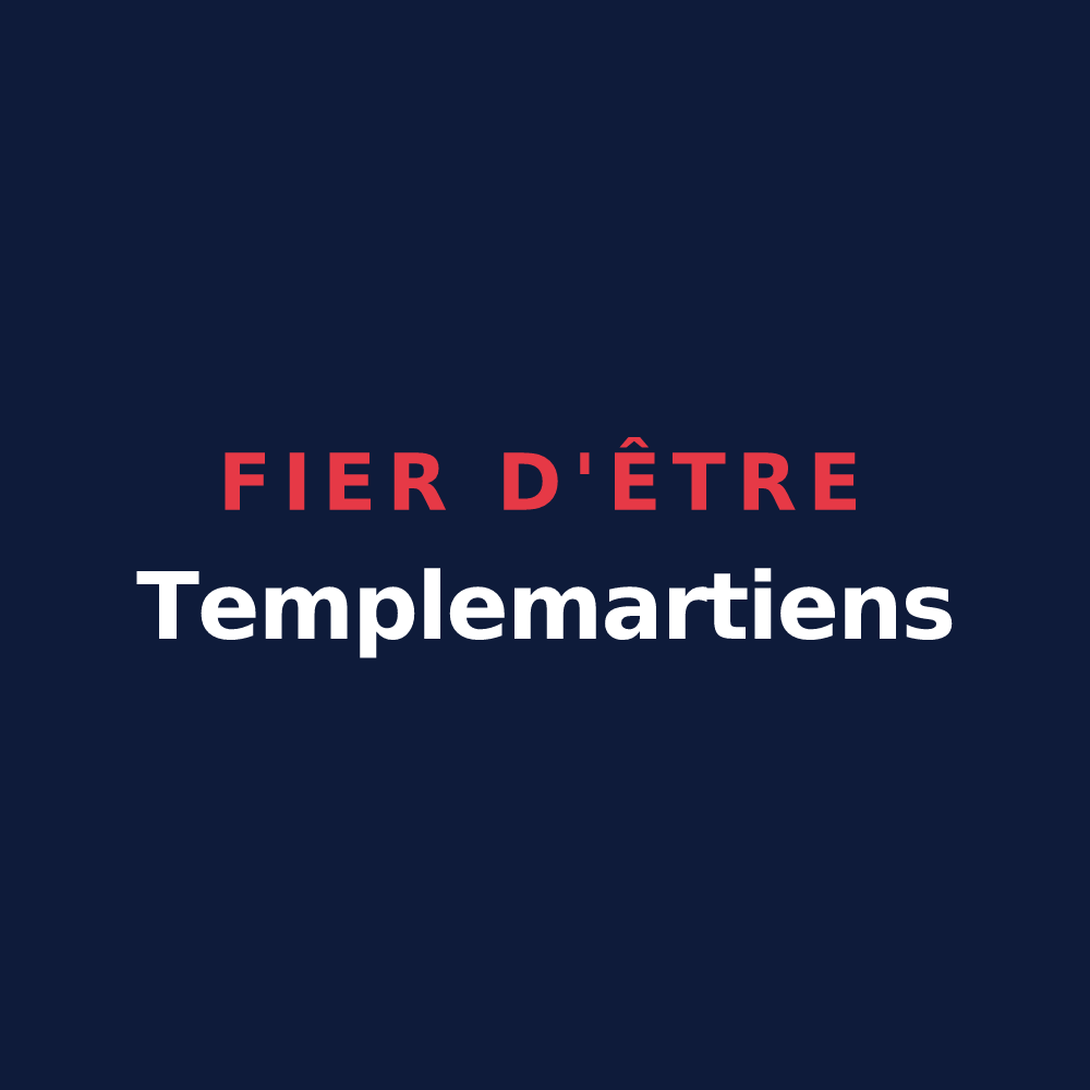 T-shirt « Fier d'être Templemartiens » — design pour Talmas