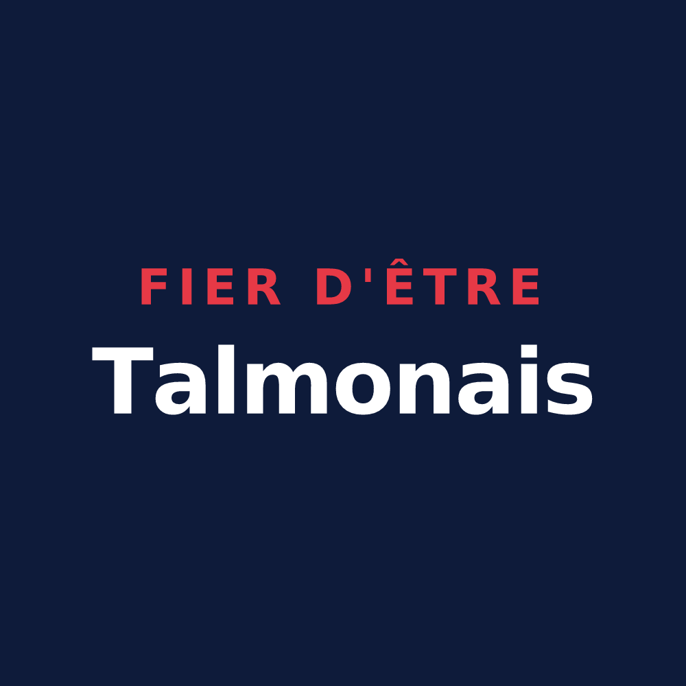 T-shirt « Fier d'être Talmonais » — design pour Talmont-sur-Gironde