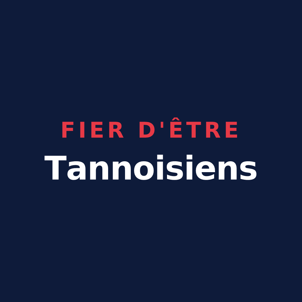 T-shirt « Fier d'être Tannoisiens » — design pour Tannois