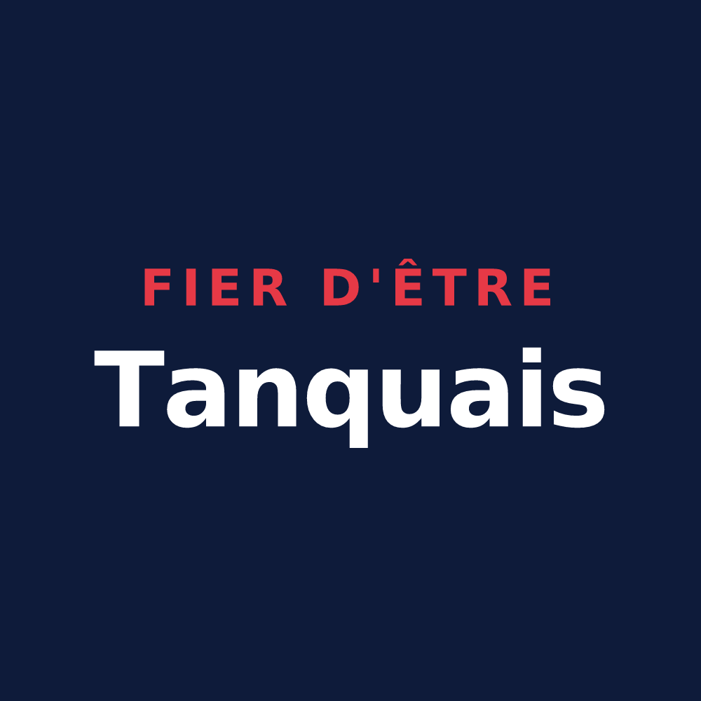 T-shirt « Fier d'être Tanquais » — design pour Tanques
