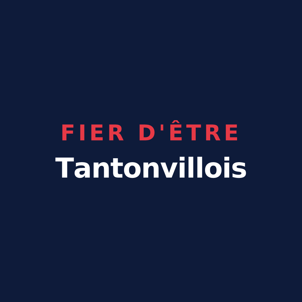 T-shirt « Fier d'être Tantonvillois » — design pour Tantonville