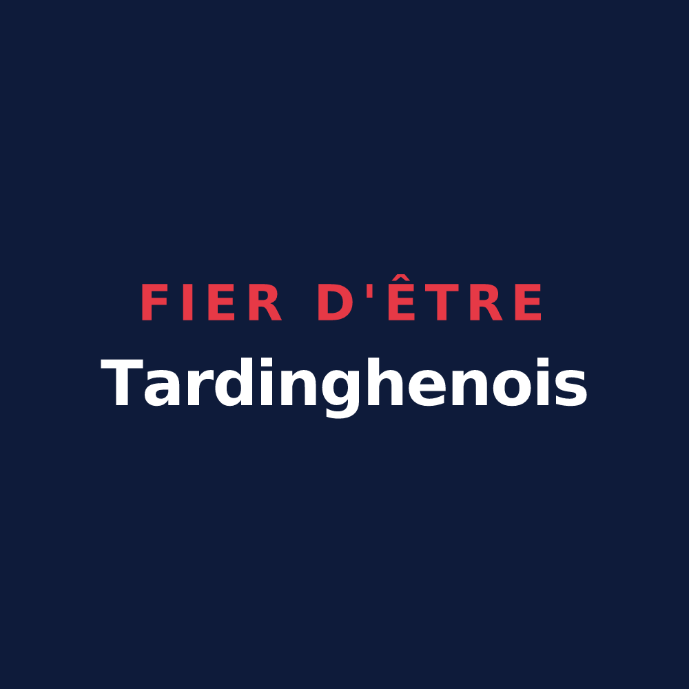 T-shirt « Fier d'être Tardinghenois » — design pour Tardinghen