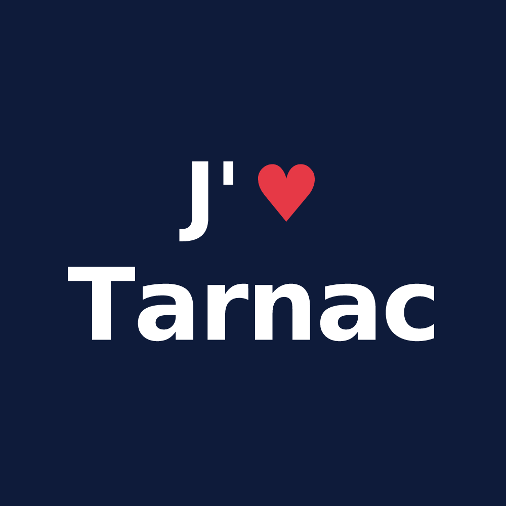 T-shirt personnalisé Tarnac — design J'aime Tarnac