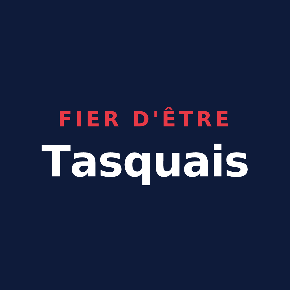 T-shirt « Fier d'être Tasquais » — design pour Tasque