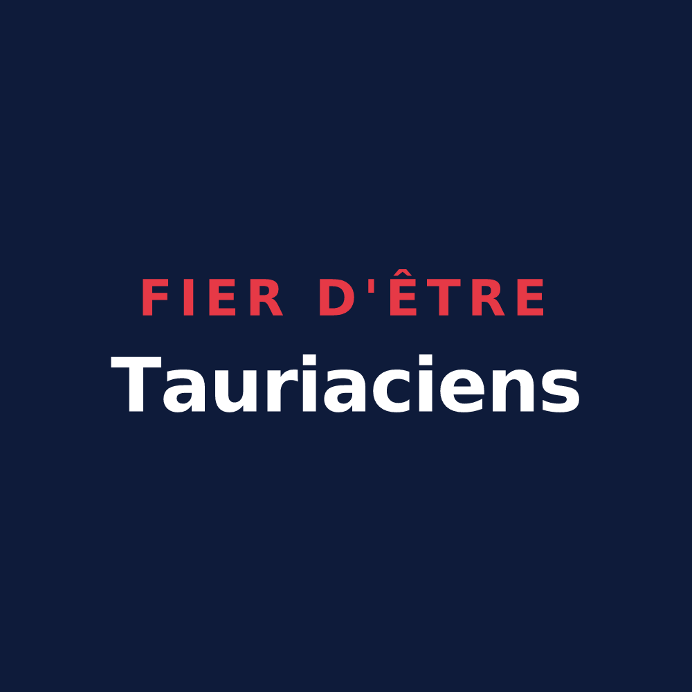 T-shirt « Fier d'être Tauriaciens » — design pour Tauriac-de-Naucelle