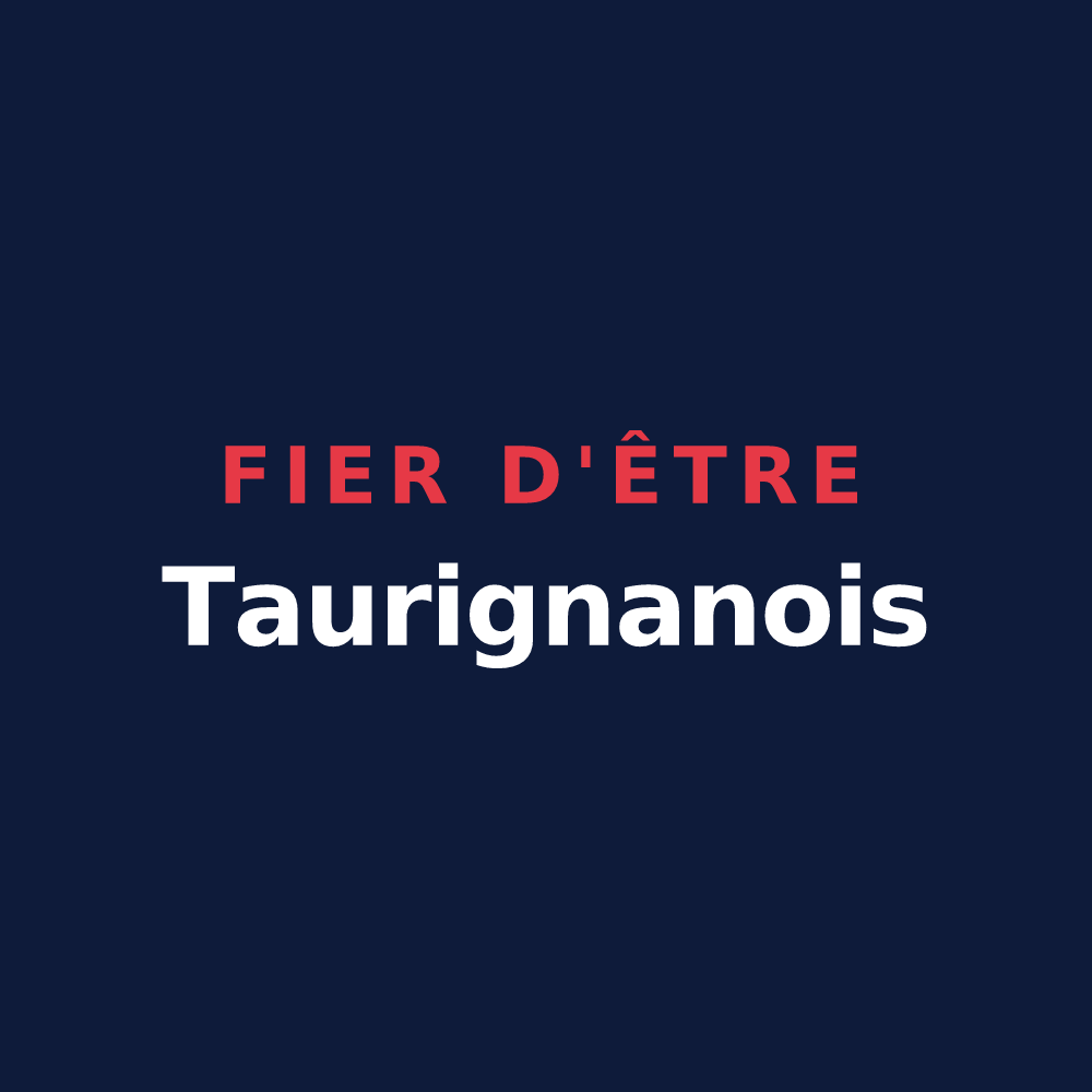 T-shirt « Fier d'être Taurignanois » — design pour Taurignan-Castet