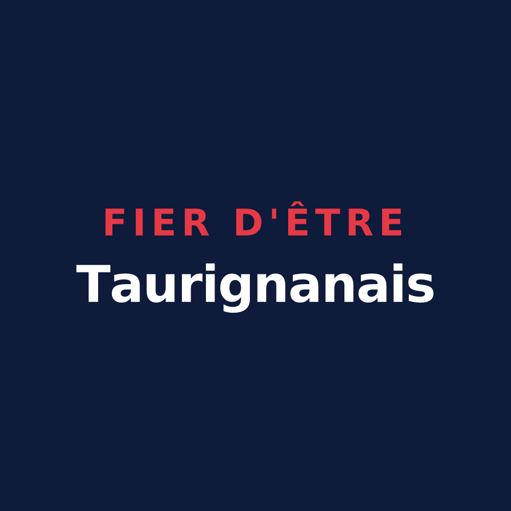 T-shirt « Fier d'être Taurignanais » — design pour Taurignan-Vieux