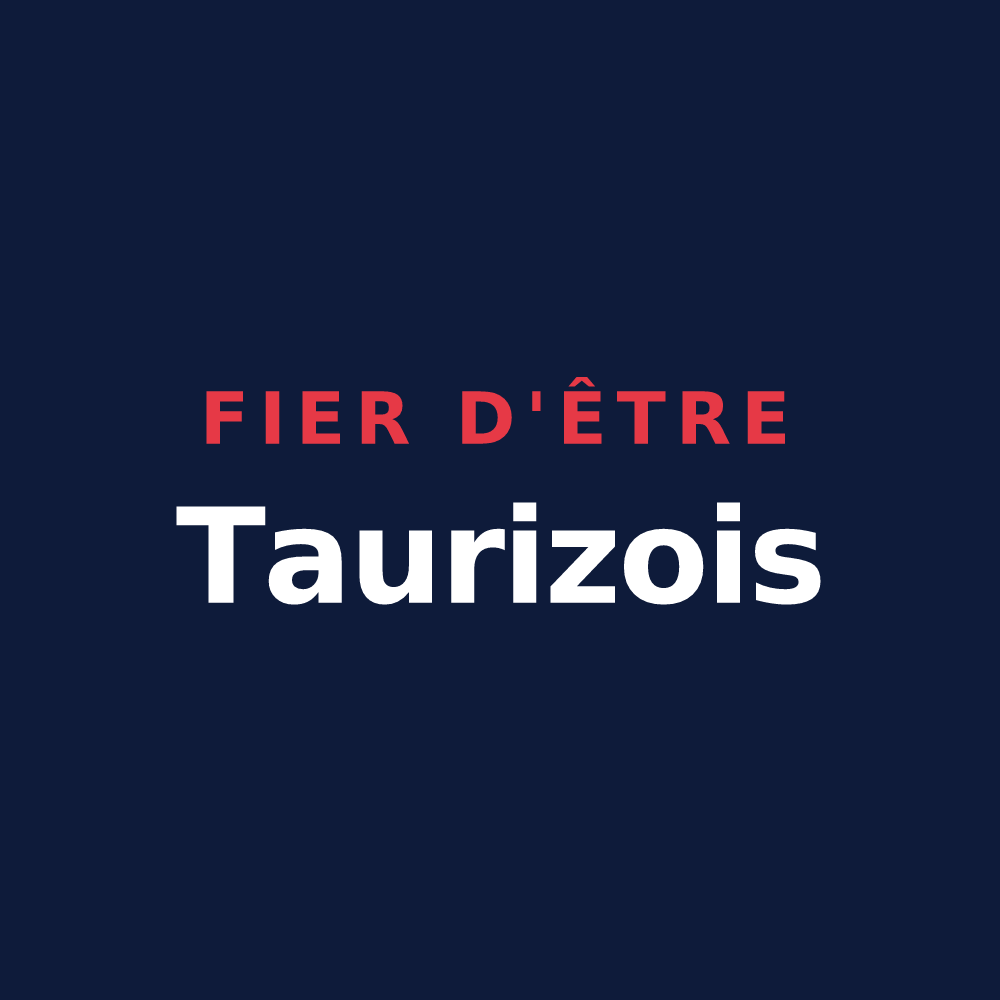 T-shirt « Fier d'être Taurizois » — design pour Taurize