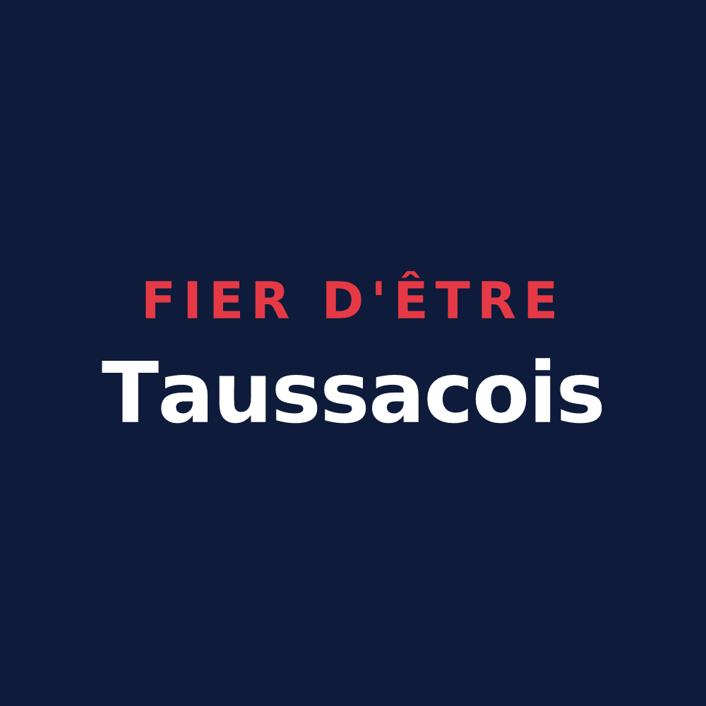 T-shirt « Fier d'être Taussacois » — design pour Taussac