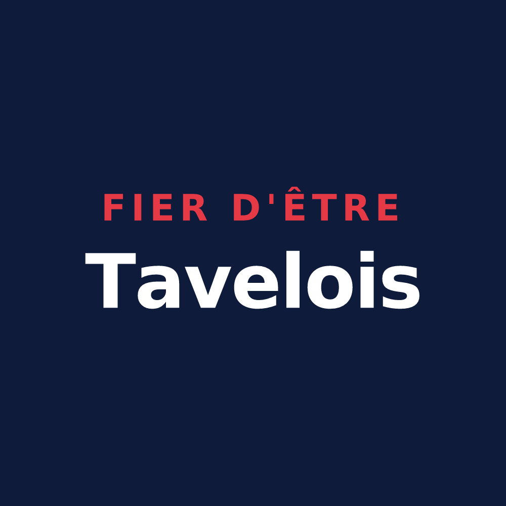 T-shirt « Fier d'être Tavelois » — design pour Tavaux-et-Pontséricourt
