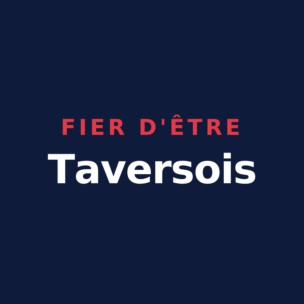 T-shirt « Fier d'être Taversois » — design pour Tavers
