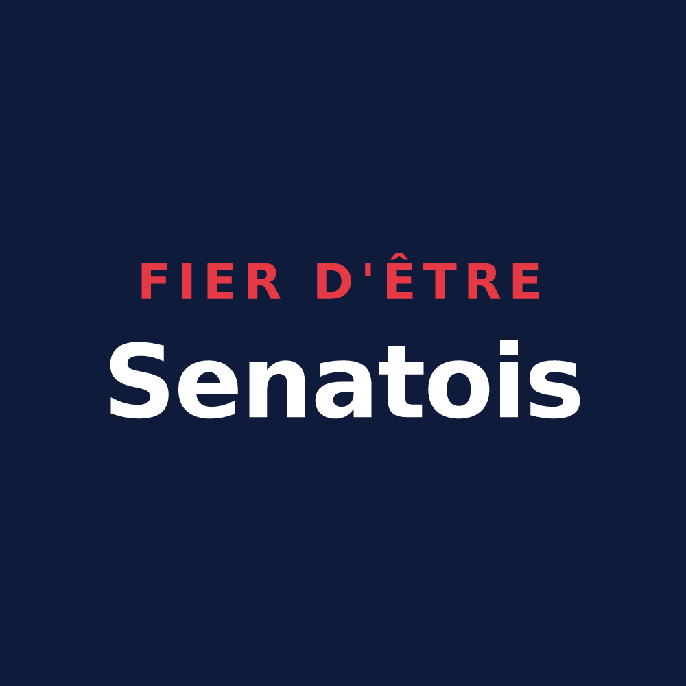 T-shirt « Fier d'être Senatois » — design pour Taxat-Senat