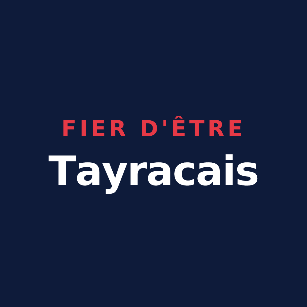 T-shirt « Fier d'être Tayracais » — design pour Tayrac