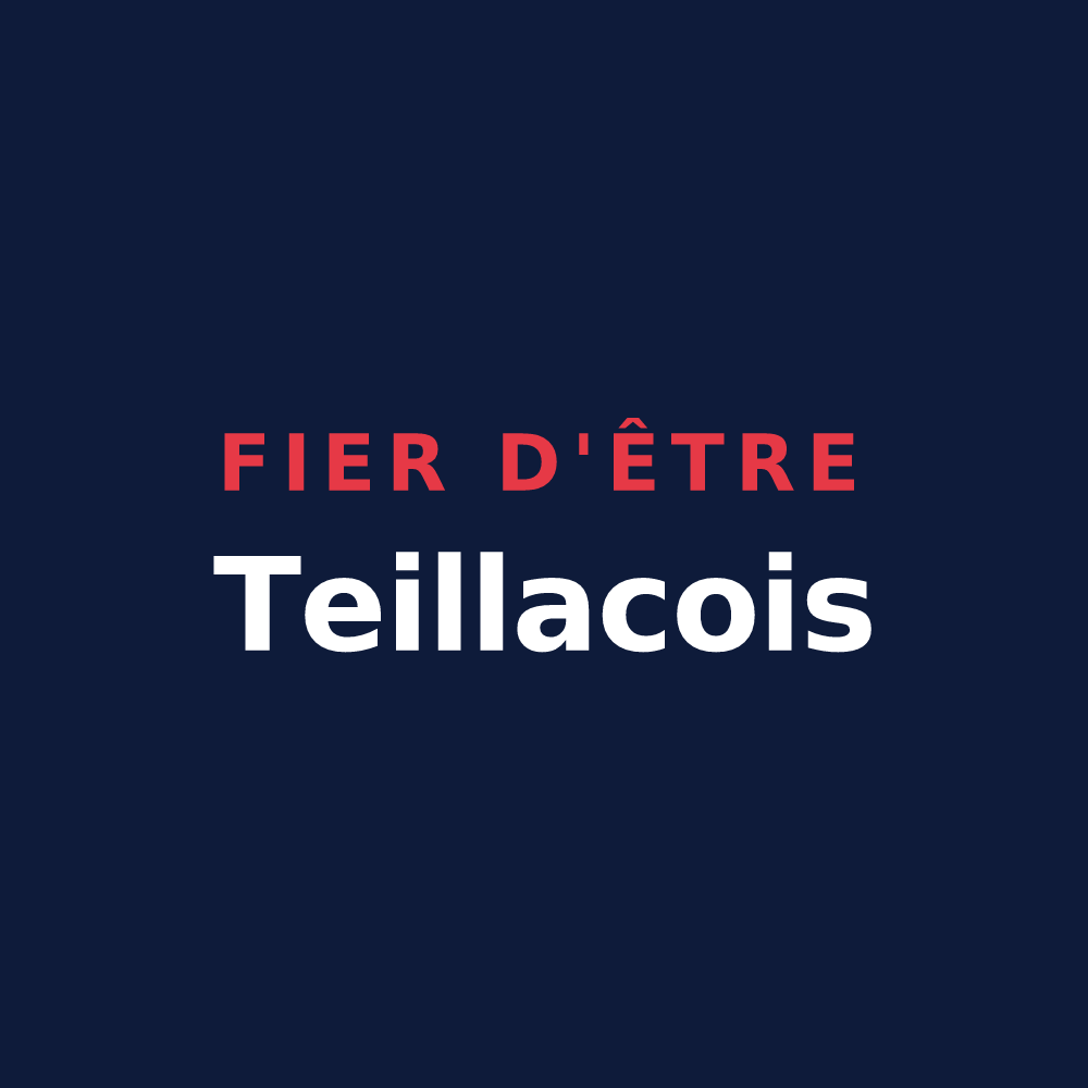 T-shirt « Fier d'être Teillacois » — design pour Teillay