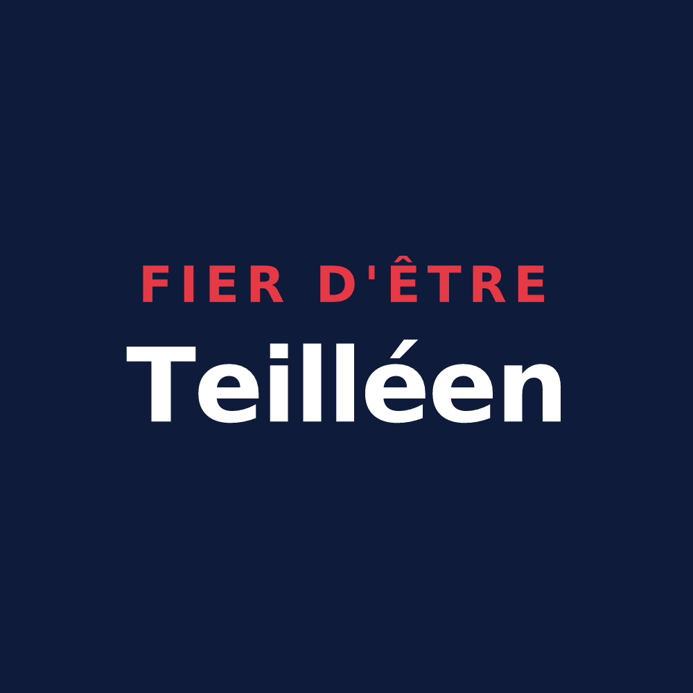 T-shirt « Fier d'être Teilléen » — design pour Teillé
