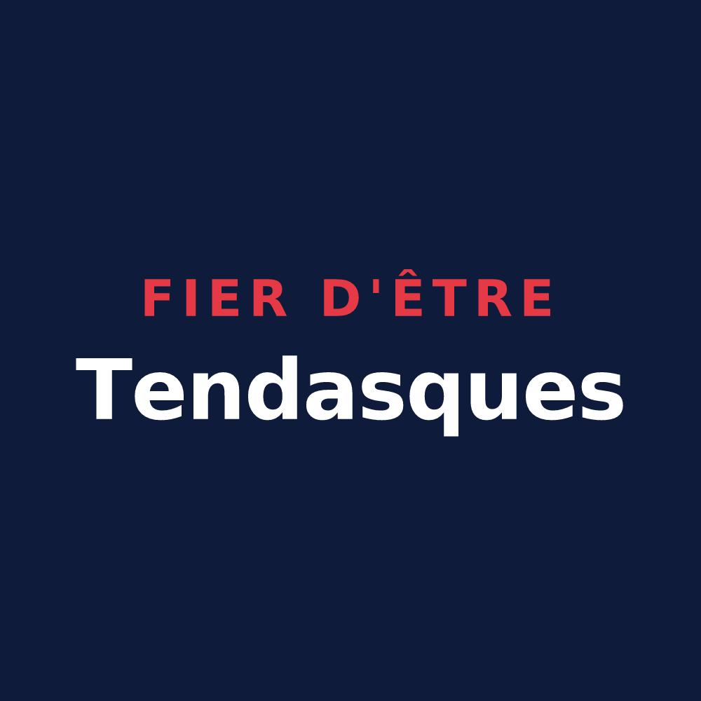 T-shirt « Fier d'être Tendasques » — design pour Tende
