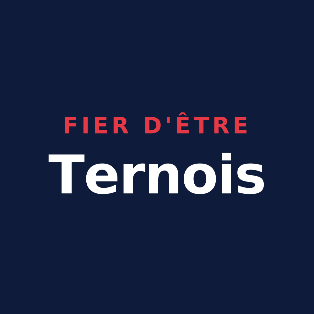 T-shirt « Fier d'être Ternois » — design pour Tergnier