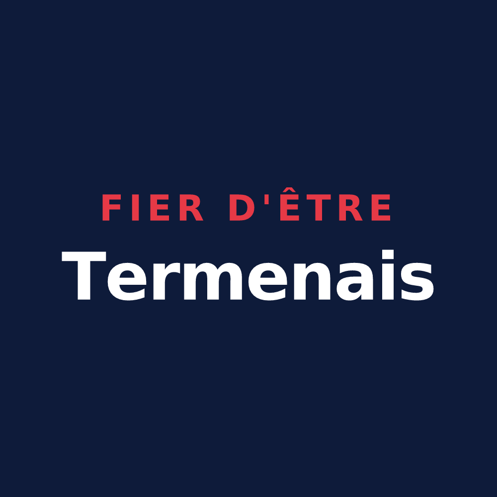 T-shirt « Fier d'être Termenais » — design pour Termes