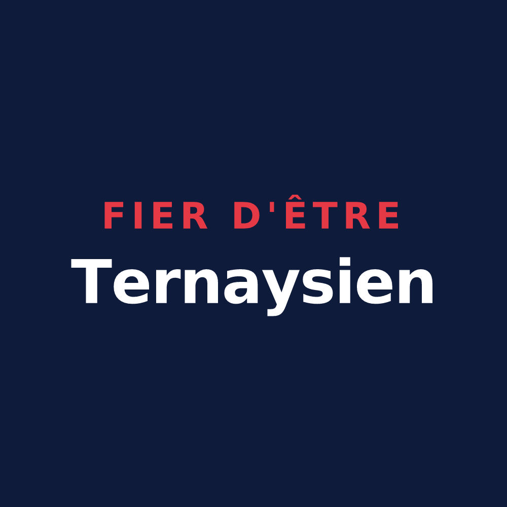 T-shirt « Fier d'être Ternaysien » — design pour Ternay