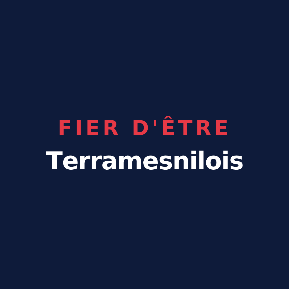 T-shirt « Fier d'être Terramesnilois » — design pour Terramesnil