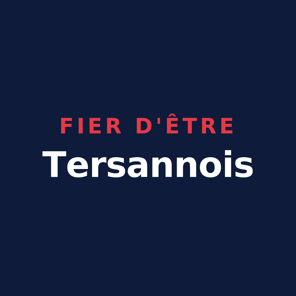 T-shirt « Fier d'être Tersannois » — design pour Tersanne