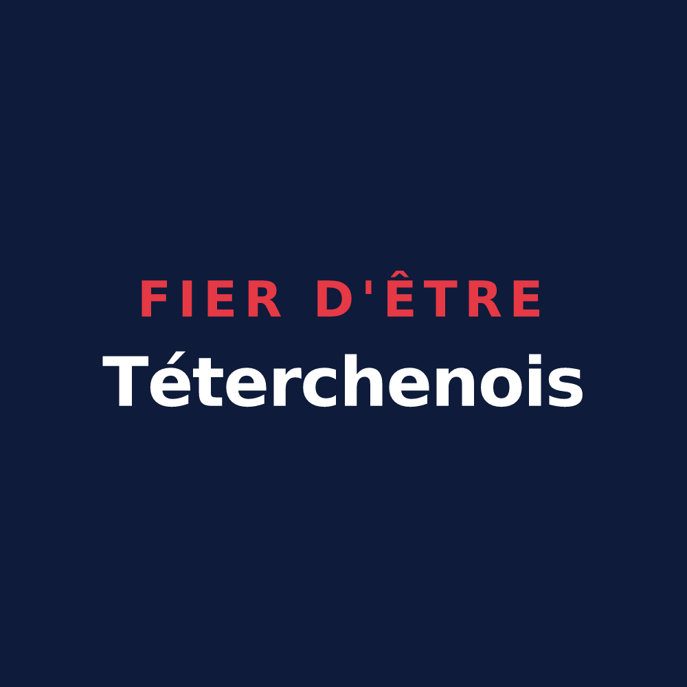 T-shirt « Fier d'être Téterchenois » — design pour Téterchen