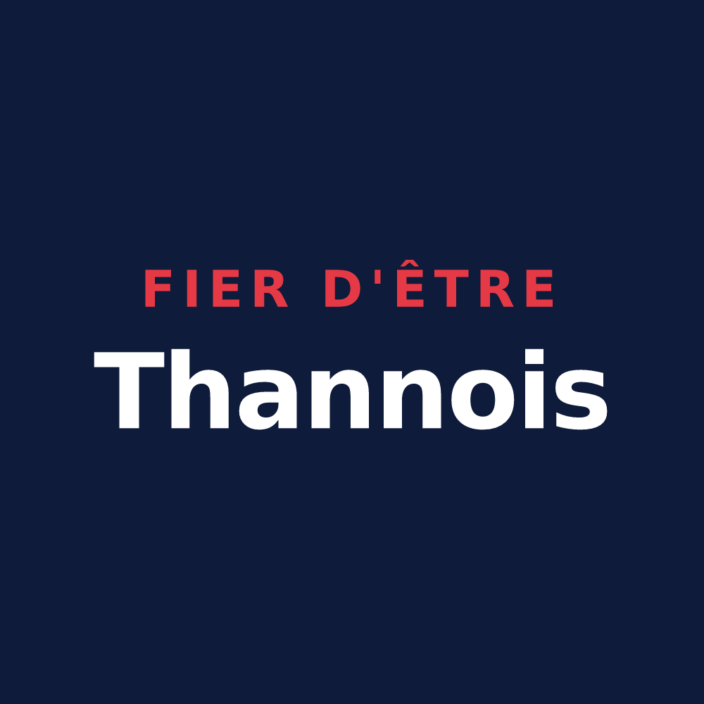 T-shirt « Fier d'être Thannois » — design pour Thann