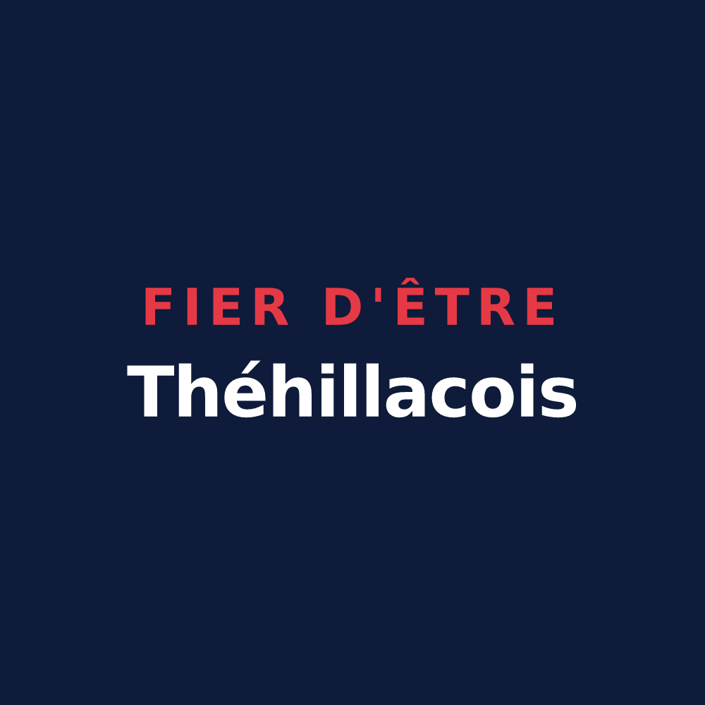 T-shirt « Fier d'être Théhillacois » — design pour Théhillac