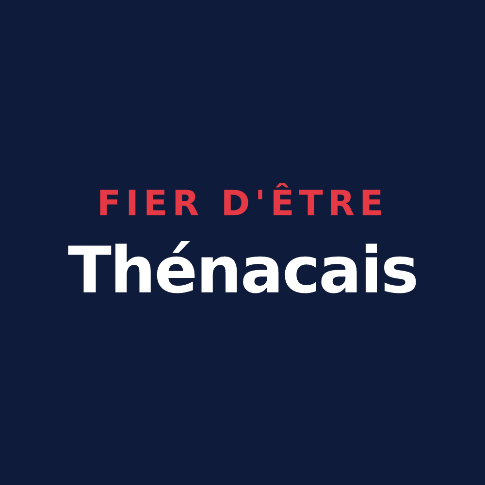 T-shirt « Fier d'être Thénacais » — design pour Thénac