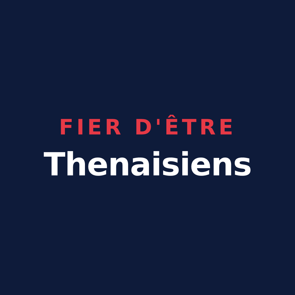 T-shirt « Fier d'être Thenaisiens » — design pour Thenay