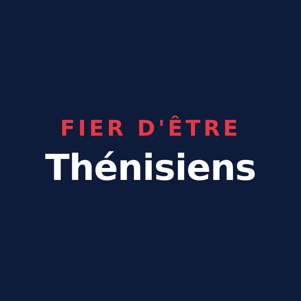 T-shirt « Fier d'être Thénisiens » — design pour Thénisy