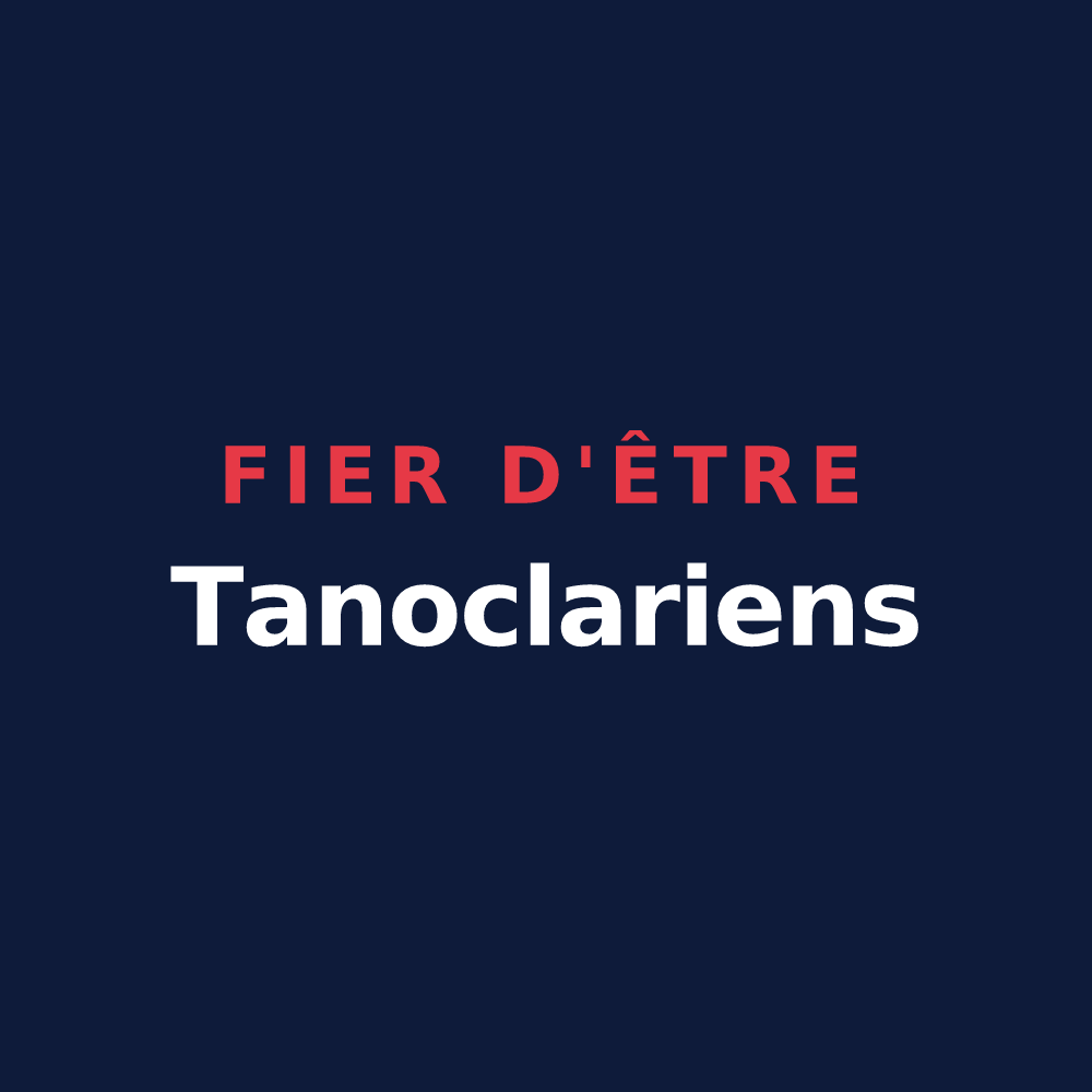 T-shirt « Fier d'être Tanoclariens » — design pour Thennelières