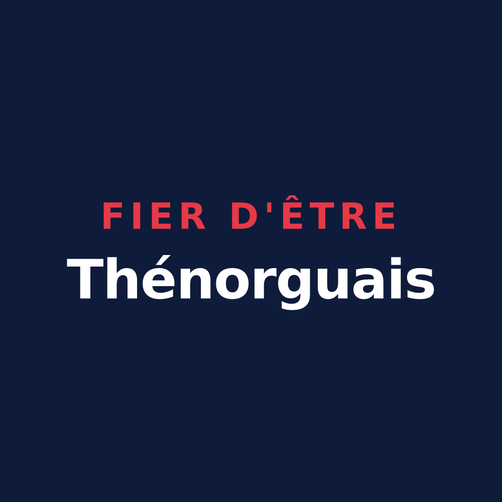 T-shirt « Fier d'être Thénorguais » — design pour Thénorgues