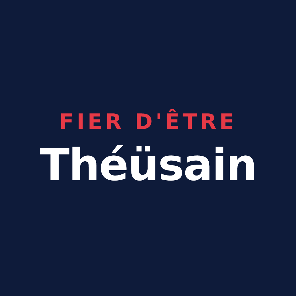 T-shirt « Fier d'être Théüsain » — design pour Théus