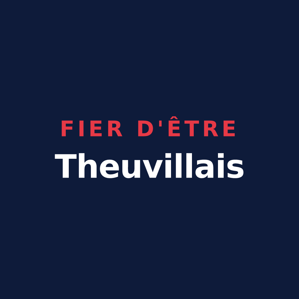 T-shirt « Fier d'être Theuvillais » — design pour Theuville-aux-Maillots