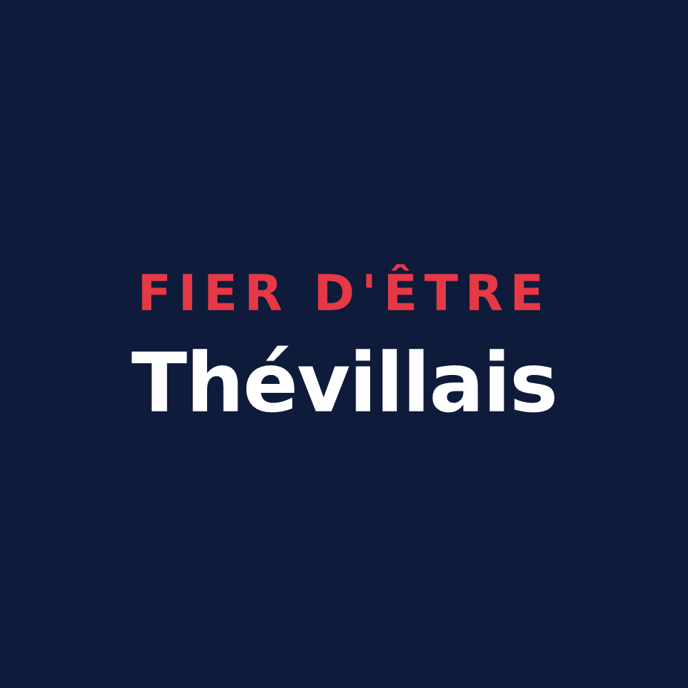 T-shirt « Fier d'être Thévillais » — design pour Théville