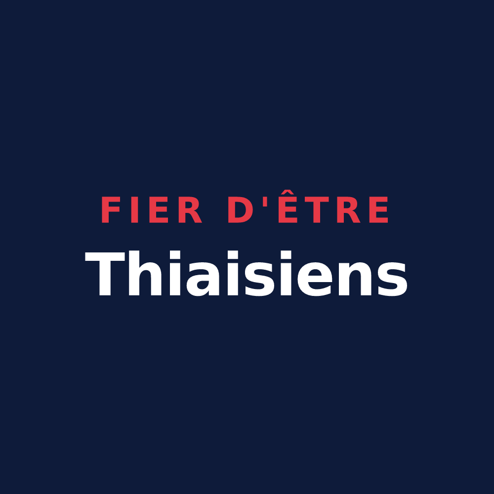 T-shirt « Fier d'être Thiaisiens » — design pour Thiais