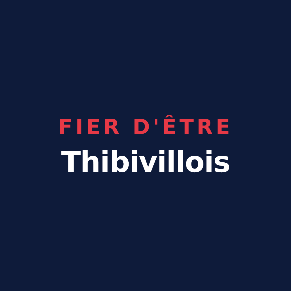 T-shirt « Fier d'être Thibivillois » — design pour Thibivillers