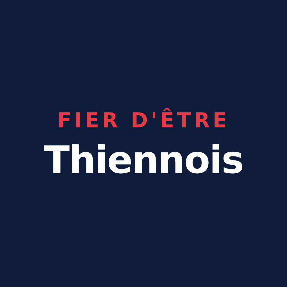 T-shirt « Fier d'être Thiennois » — design pour Thiennes
