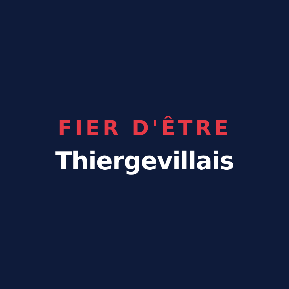 T-shirt « Fier d'être Thiergevillais » — design pour Thiergeville