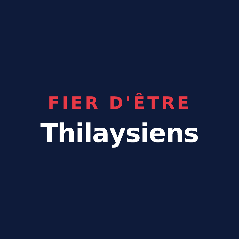 T-shirt « Fier d'être Thilaysiens » — design pour Thilay